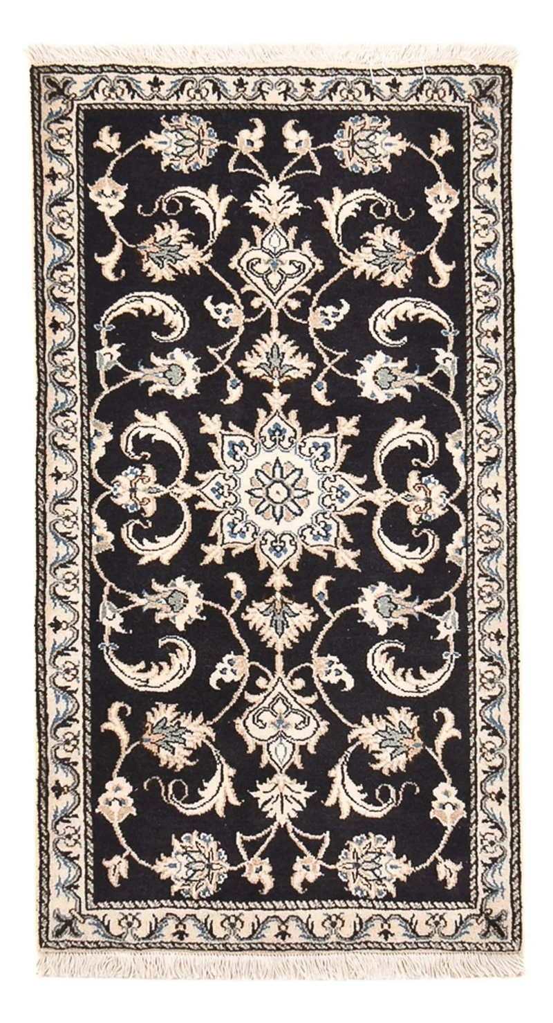 Nain - 12La Teppich 70x136cm - Perserteppich - dunkelblau