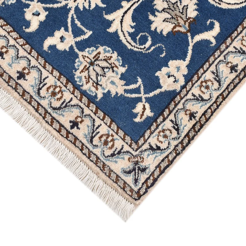 Perserteppich - Nain - 69 x 140 cm - blau