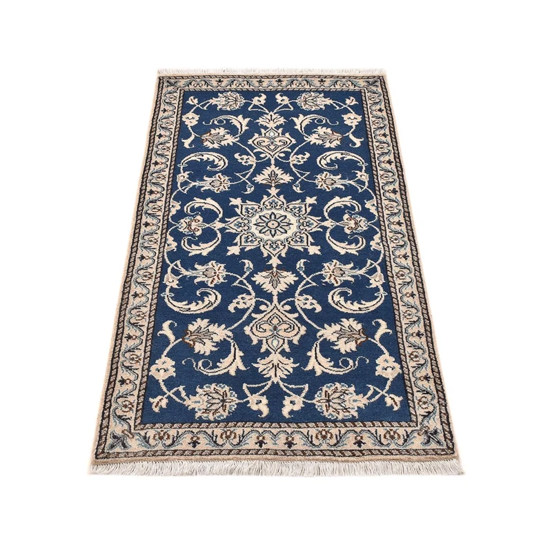 Perserteppich - Nain - 69 x 140 cm - blau