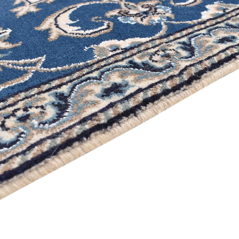 Nain - 12La Teppich 68x140cm - Perserteppich - blau
