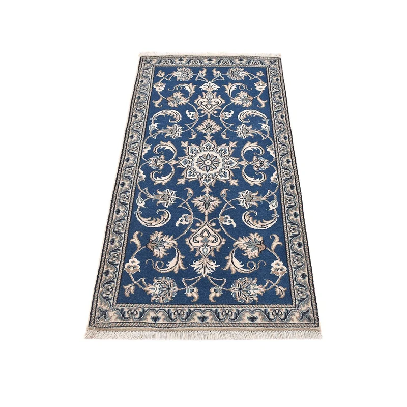 Nain - 12La Teppich 68x140cm - Perserteppich - blau