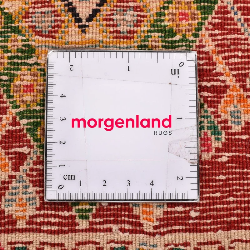 Perserteppich - Nomadic quadratisch - 65 x 65 cm - rot