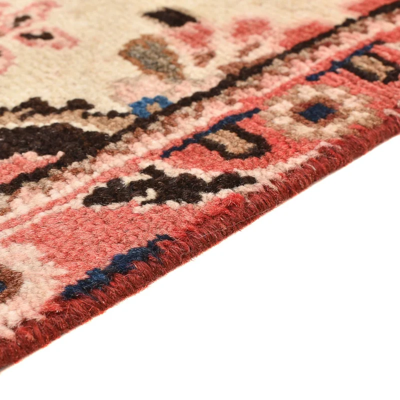 Hamadan Teppich 56x101cm - Perserteppich - hellbeige