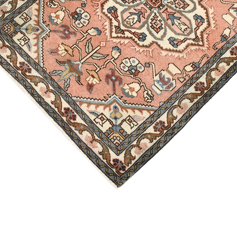 Hamadan Teppich 69x102cm - Perserteppich - hellrot