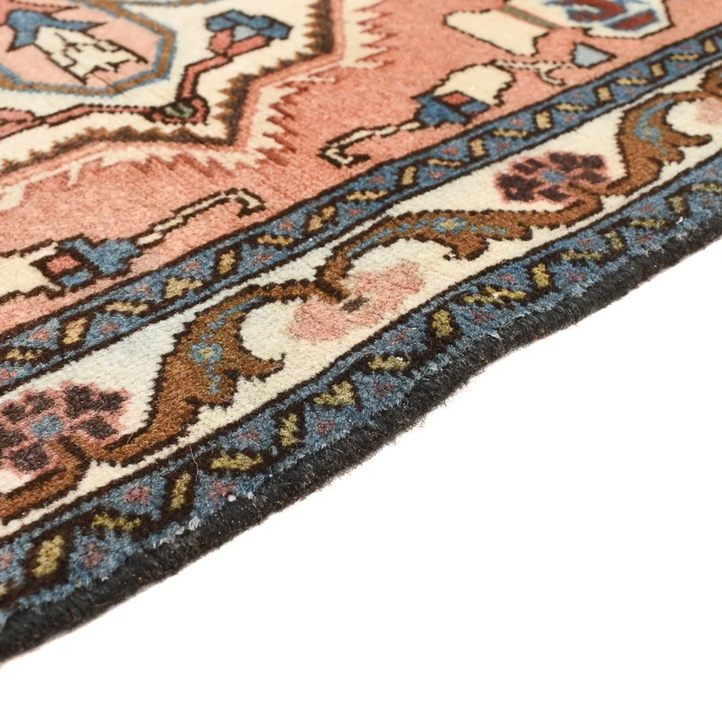 Hamadan Teppich 69x102cm - Perserteppich - hellrot