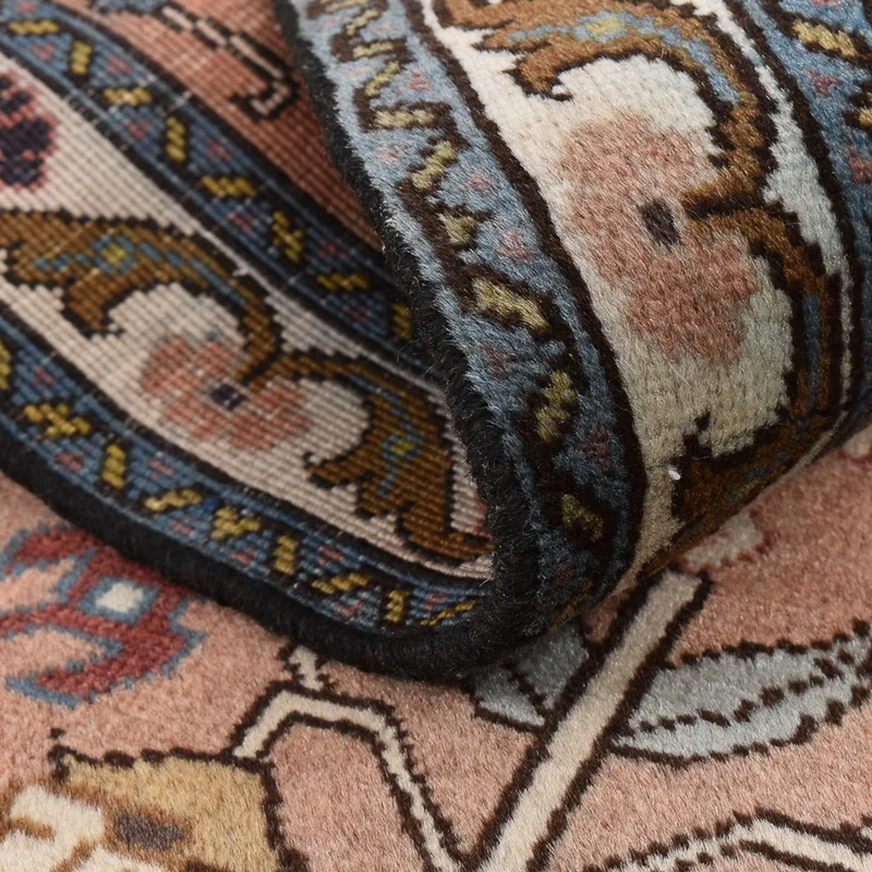 Hamadan Teppich 69x102cm - Perserteppich - hellrot