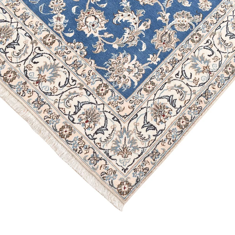 Perserteppich - Nain - 165 x 242 cm - blau
