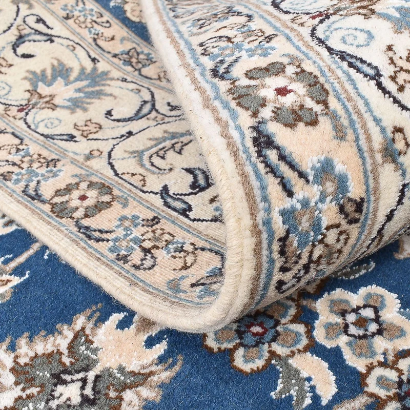 Perserteppich - Nain - 165 x 242 cm - blau