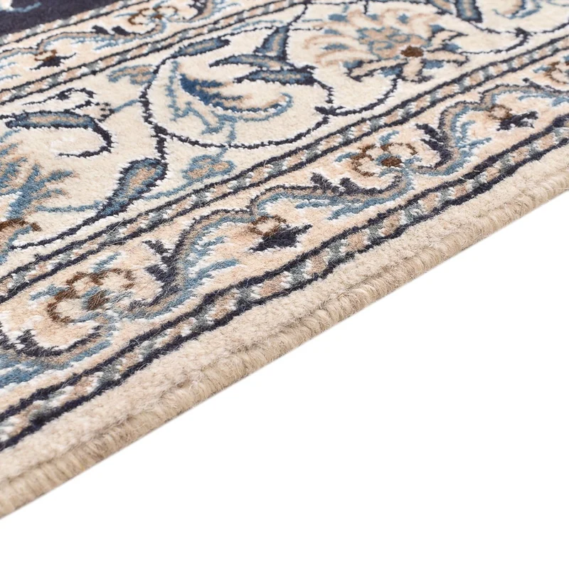 Nain - 12La Teppich 146x207cm - Perserteppich - dunkelblau