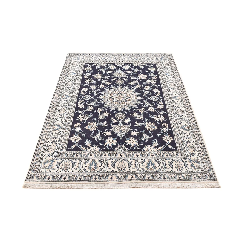 Nain - 12La Teppich 146x207cm - Perserteppich - dunkelblau