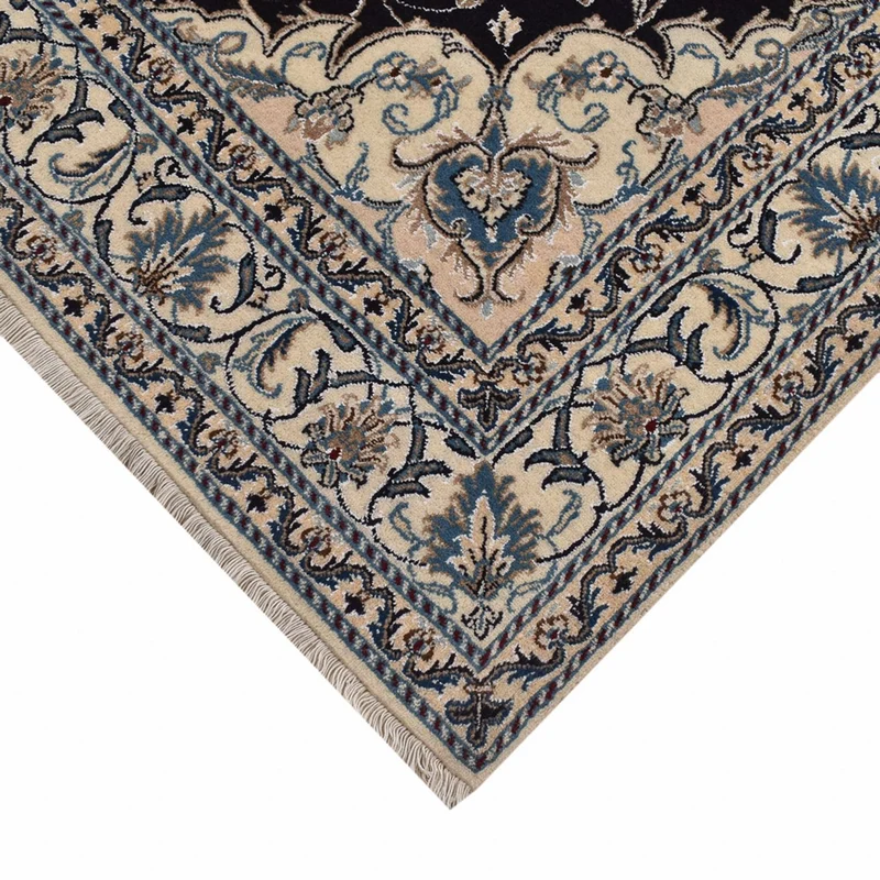 Perserteppich - Nain - 149 x 210 cm - dunkelblau
