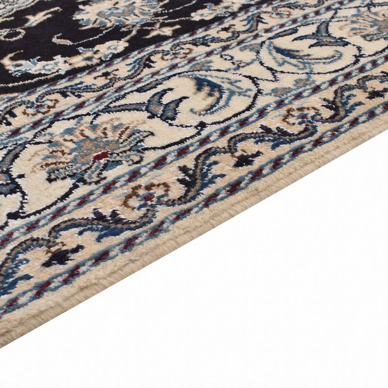 Perserteppich - Nain - 149 x 210 cm - dunkelblau