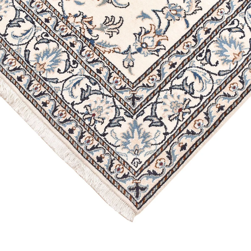 Nain - 12La Teppich 143x198cm - Perserteppich - hellbeige