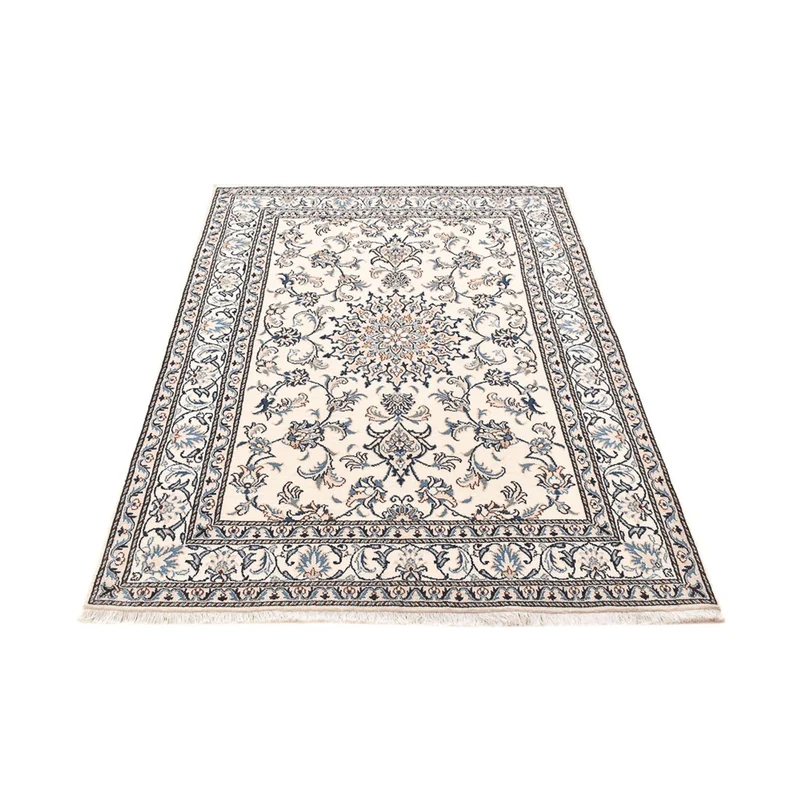 Nain - 12La Teppich 143x198cm - Perserteppich - hellbeige
