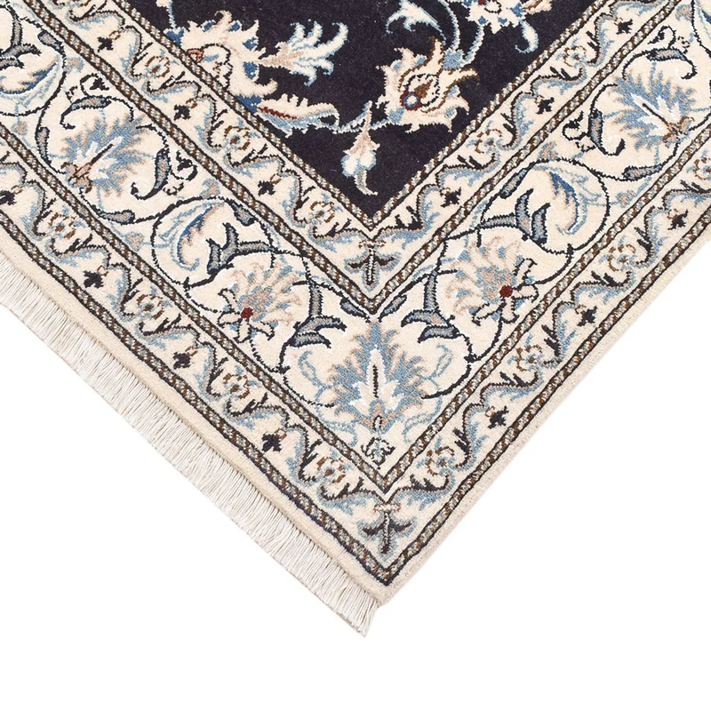 Nain - 12La Teppich 147x198cm - Perserteppich - dunkelblau