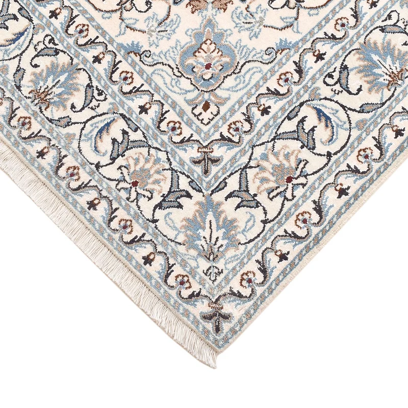 Nain - 12La Teppich 149x207cm - Perserteppich - hellbeige