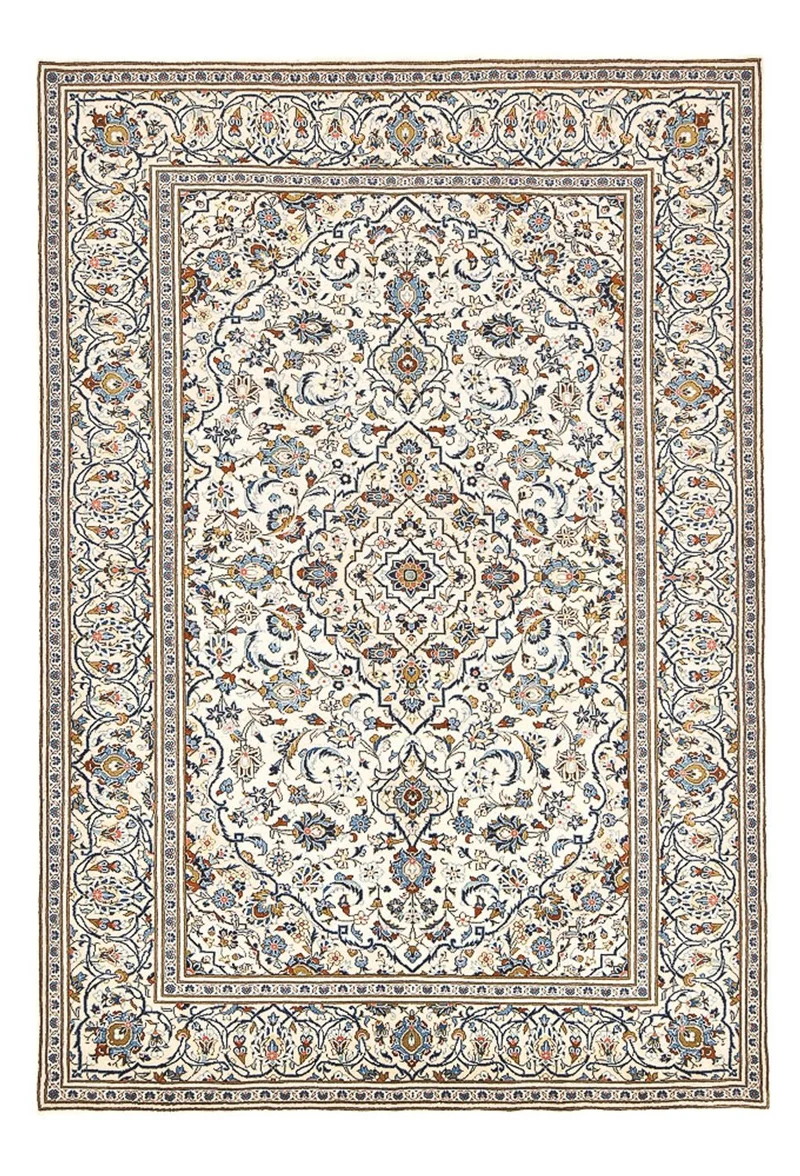 Keshan Teppich 200x304cm - Perserteppich - sand