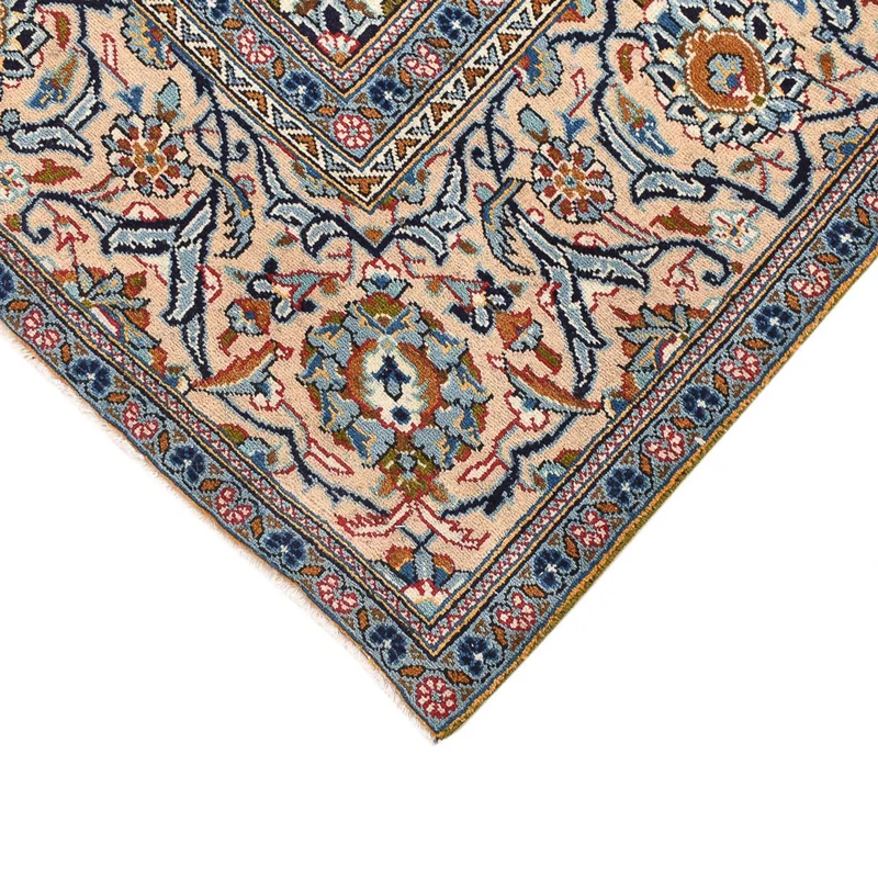 Keshan Teppich 198x288cm - Perserteppich - hellbeige
