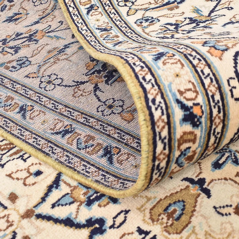 Perserteppich - Keshan - 196 x 310 cm - hellbeige