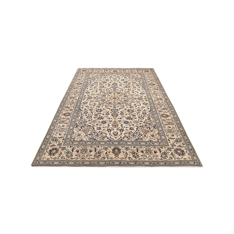 Perserteppich - Keshan - 196 x 310 cm - hellbeige