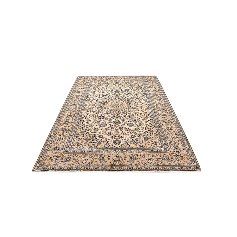 Perserteppich - Keshan - 201 x 293 cm - hellbeige