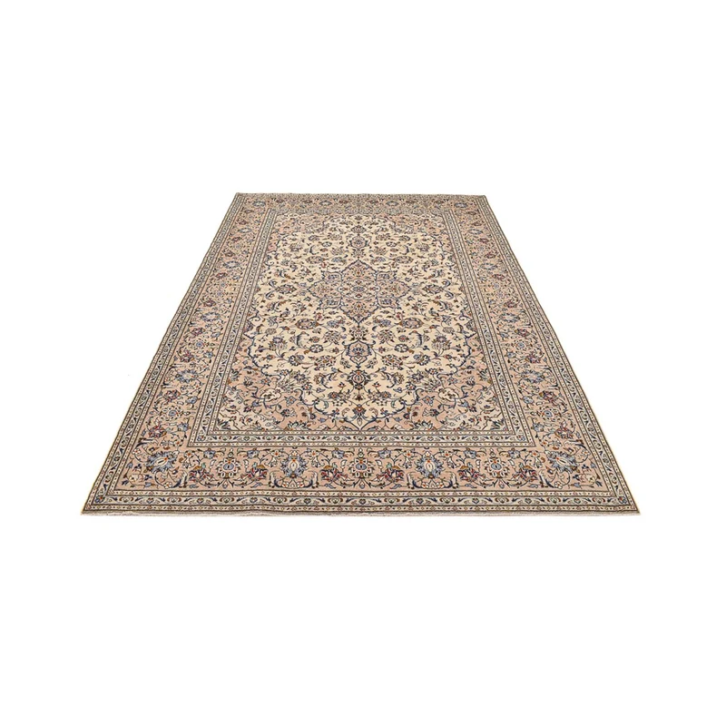 Keshan Teppich 207x310cm - Perserteppich - hellbeige
