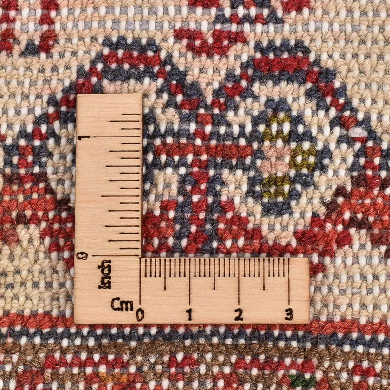 Hamadan Teppich 77x303cm - Perserteppich - hellrot