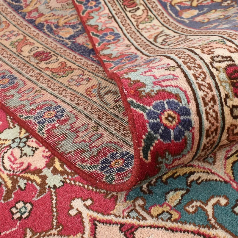Täbriz Teppich 300x396cm - Perserteppich - rot