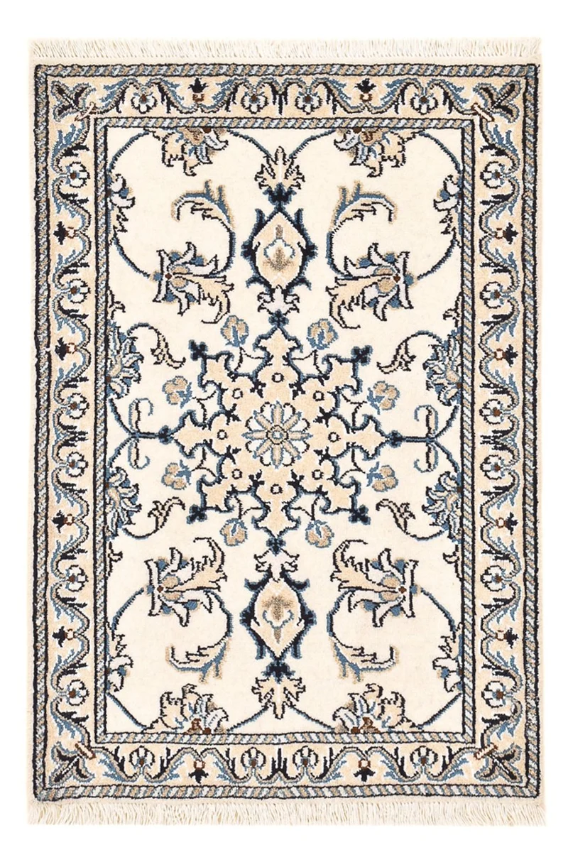 Nain - 12La Teppich 60x89cm - Perserteppich - creme