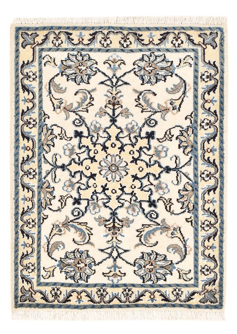 Nain - 12La Teppich 59x84cm - Perserteppich - creme