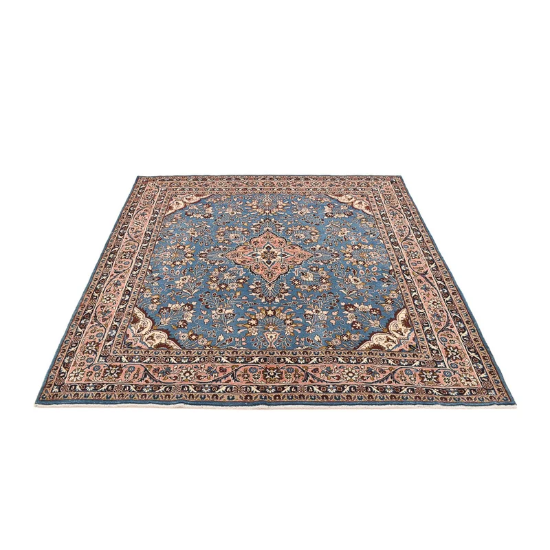 Perserteppich - Nomadic quadratisch - 206 x 211 cm - blau