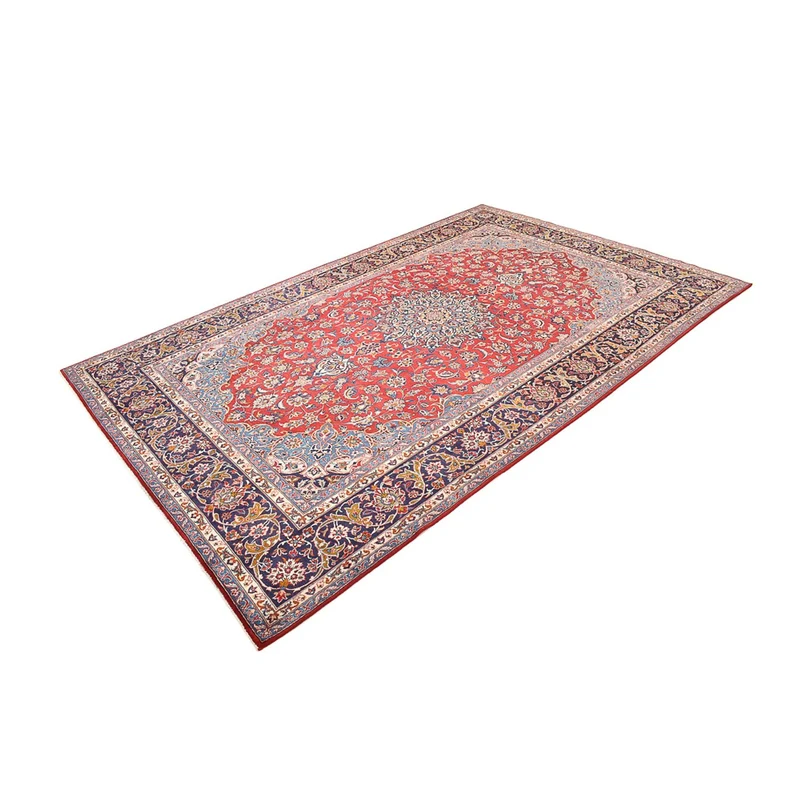 Najafabad Teppich 252x390cm - Perserteppich - rot