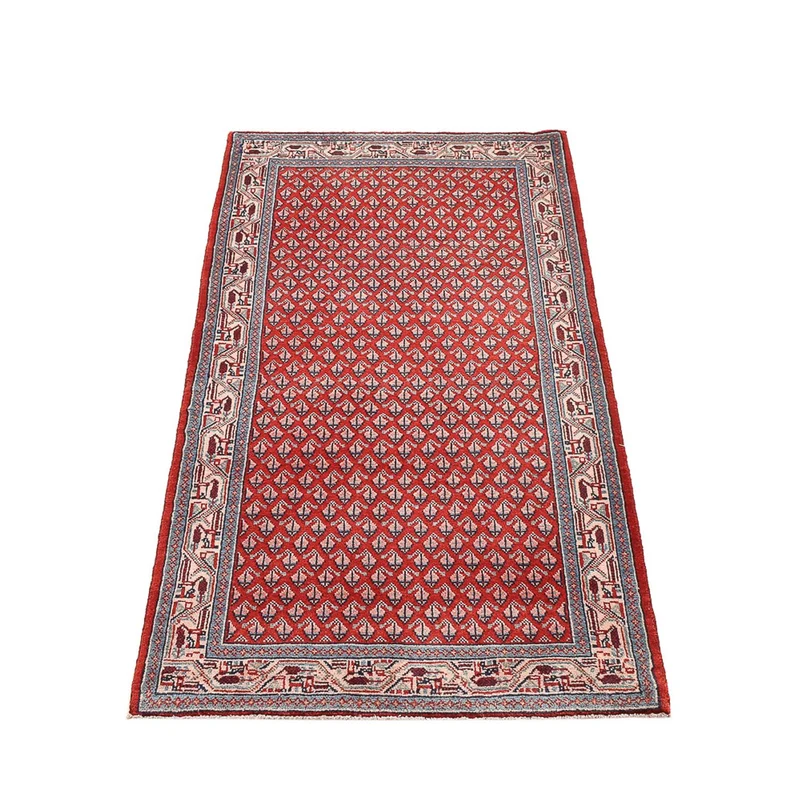 Perserteppich - Mir - 66 x 135 cm - dunkelrot