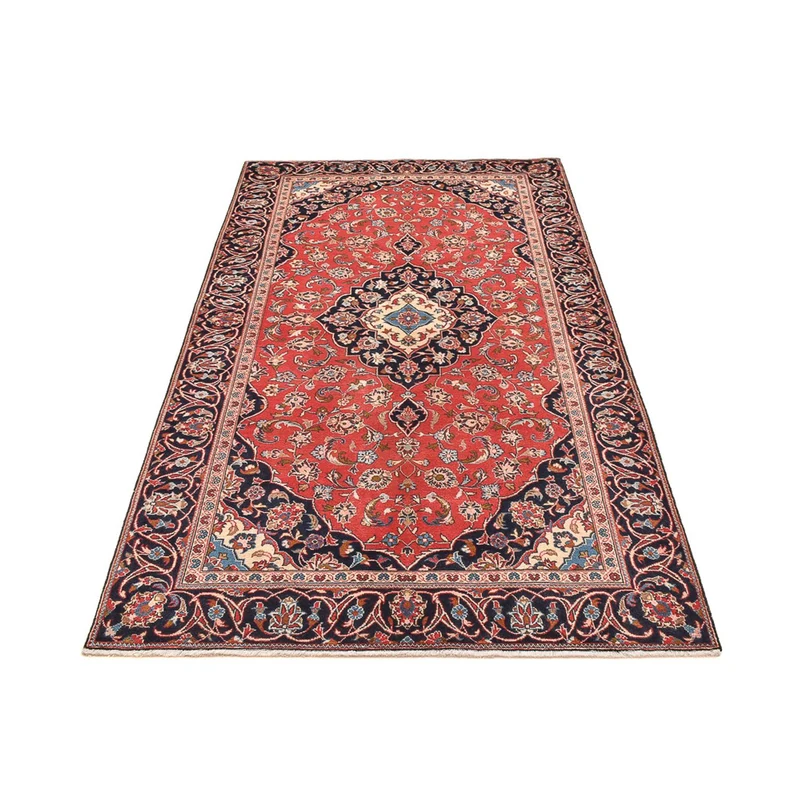 Perserteppich - Keshan - 134 x 253 cm - hellrot
