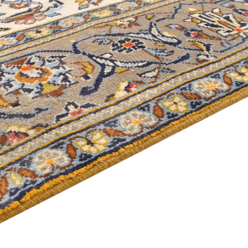 Perserteppich - Keshan - 145 x 230 cm - hellbeige