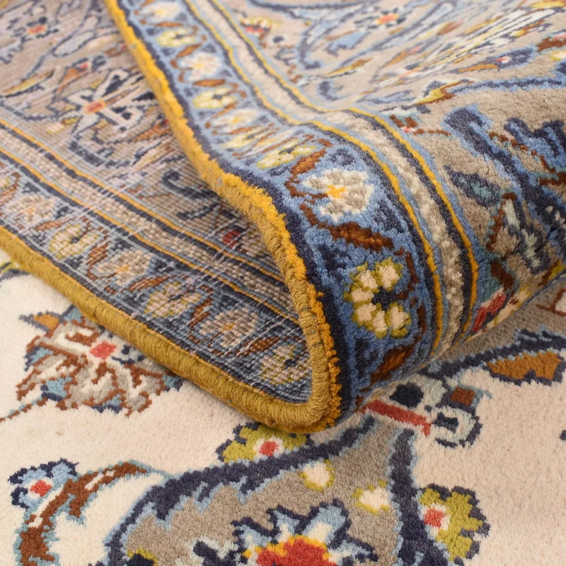 Perserteppich - Keshan - 145 x 230 cm - hellbeige