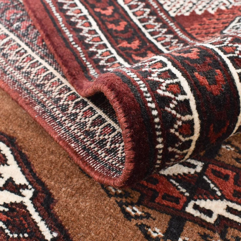 Turkaman Teppich 200x303cm - Orientteppich - mehrfarbig
