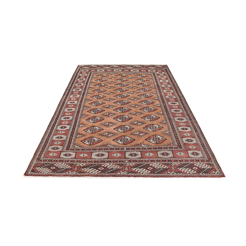 Turkaman Teppich 200x303cm - Orientteppich - mehrfarbig