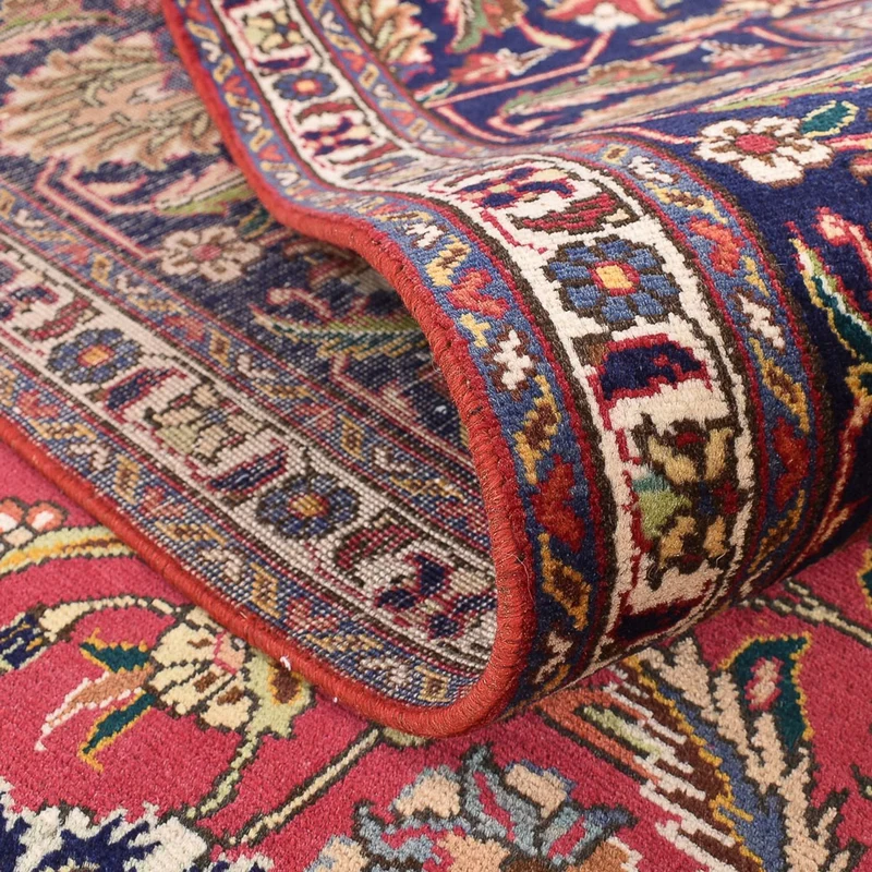 Täbriz Teppich 278x387cm - Perserteppich - rot