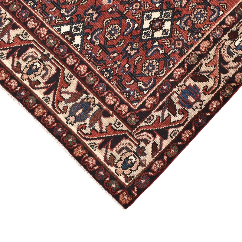 Hamadan Teppich 111x307cm - Perserteppich - rost