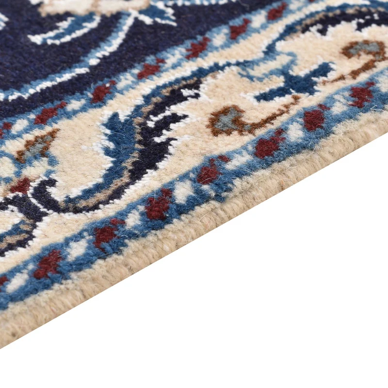 Nain - 12La Teppich 62x90cm - Perserteppich - dunkelblau