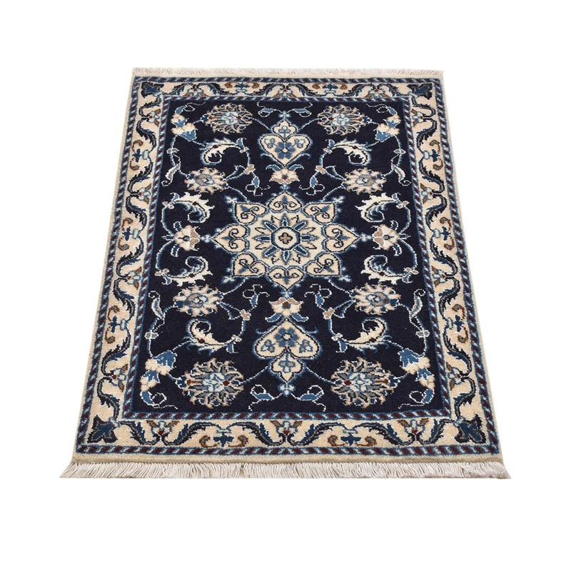 Nain - 12La Teppich 62x90cm - Perserteppich - dunkelblau