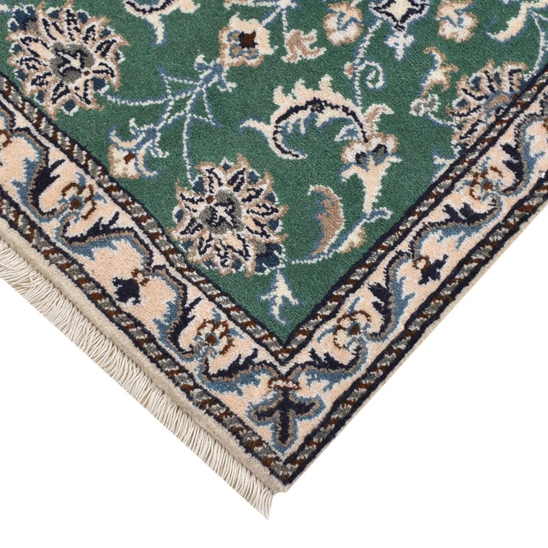Nain - 12La Teppich 57x90cm - Perserteppich - grün