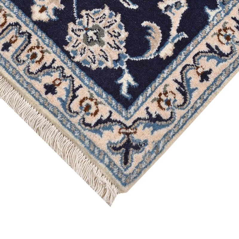 Perserteppich - Nain - 57 x 89 cm - dunkelblau