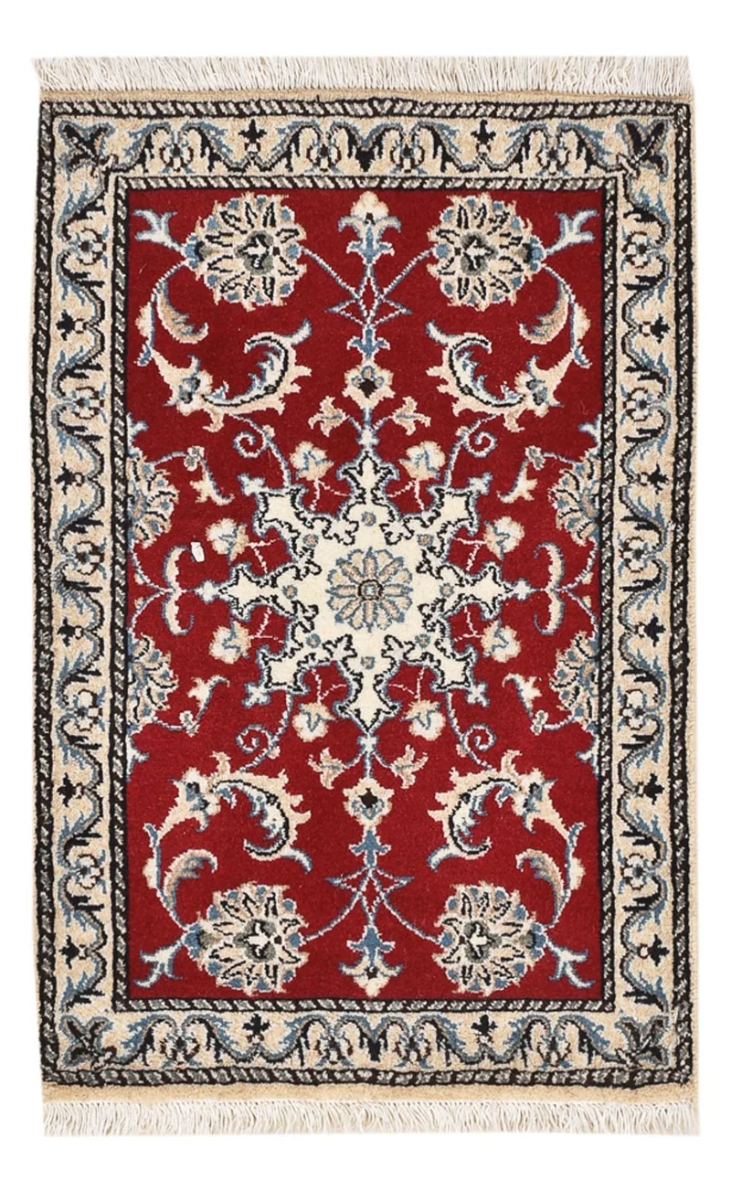 Nain - 12La Teppich 55x85cm - Perserteppich - rot
