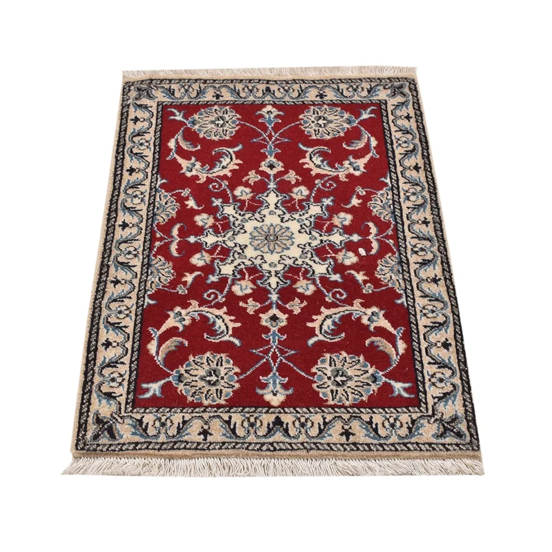 Nain - 12La Teppich 55x85cm - Perserteppich - rot
