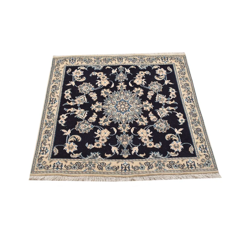 Nain - 12La Teppich 96x103cm - Perserteppich - dunkelblau
