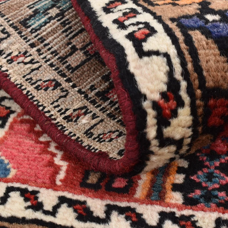 Perserteppich - Nomadic - 52 x 83 cm - hellrot