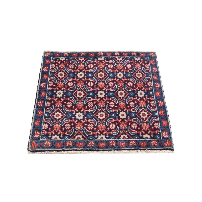 Perserteppich - Nomadic quadratisch - 60 x 65 cm - mehrfarbig