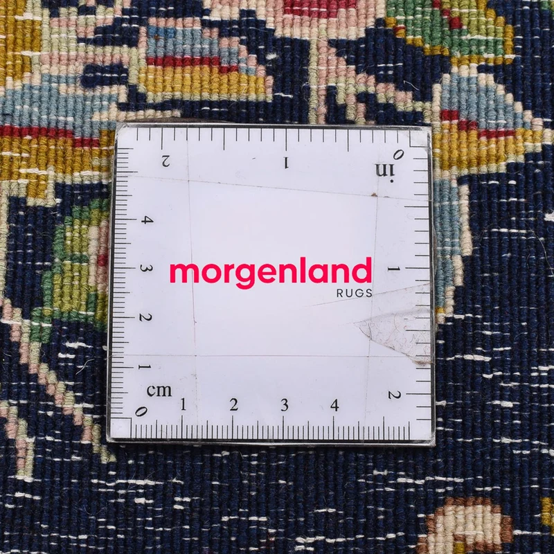Perserteppich - Nomadic quadratisch - 50 x 50 cm - dunkelrot